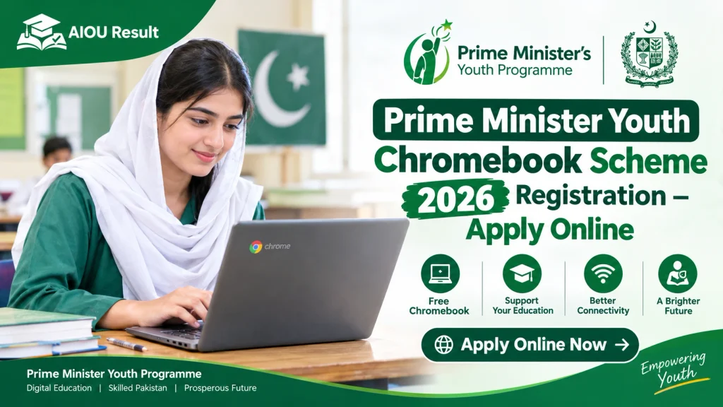 Prime Minister Youth Chromebook Scheme 2026 Registration – Apply Online